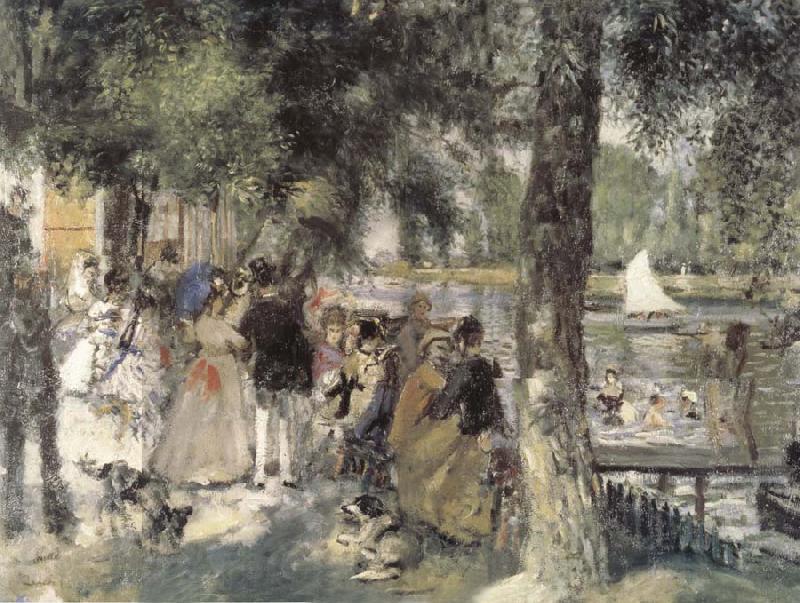 Pierre Auguste Renoir Bath in the Seine River Norge oil painting art
